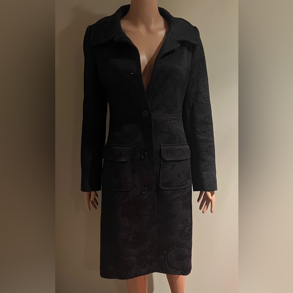 Arden B Black Pea Coat Size Small